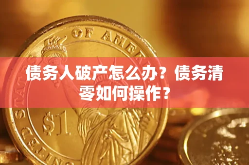 武汉债务人破产怎么办？债务清零如何操作？