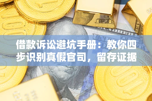 武汉借款诉讼避坑手册：教你四步识别真假官司，留存证据不踩雷